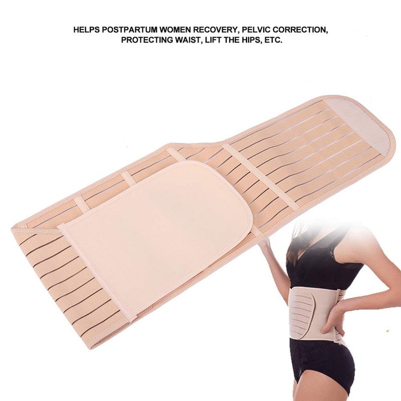 woobles maternity belt pregnancy belt pregnancy support belt postpartum belly wrap my expert Belt for Pregnancy Maternity Body Shaper[ L] - Image 1